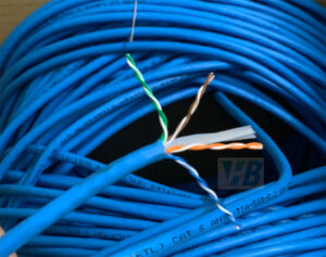 Dây Mạng Cat6E , Dây Cáp Cat 6E UTP Đồng 100%